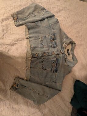 MiSC Women's Denim Jean Jacket Size Large